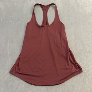 Lululemon Tank Top Womens 0 Red Racerback Athletic Yoga Gym Workout Read Desc